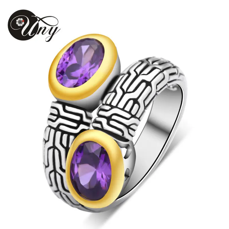 Uny Jewelry Кольцо Винтаж Античные кольца deisnger модный бренд Hardy женщин CZ Кольца Femme