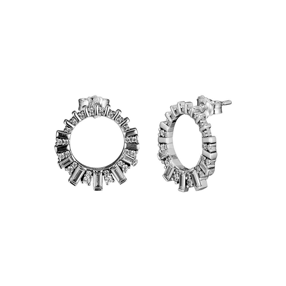 

Glacial Beauty Stud Earring 100% 925 Sterling-Silver-Jewelry Free Shipping