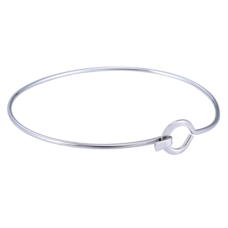 Высокое качество розовое золото цвет нержавеющая сталь браслеты для женщин