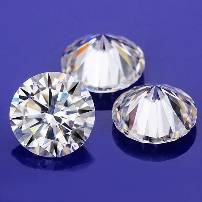 Starszuan супер белый 7 мм Тест Положительный EF 1.2ct круглый блестящий Moissaniet бусы