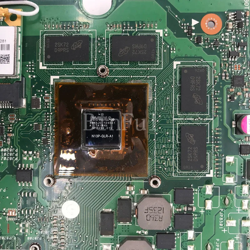 High quality For K56CM REV.2.0 Laptop motherboard With SR0N8 I5-3317U CPU 100% full Tested | Компьютеры и офис