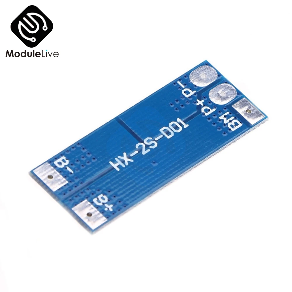 2S 8A 7 4 v 8 V 18650 Li Ion BMS PCM 15A защитная плата пикового тока безопасная bms Pcm для литий