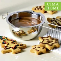 nordic impermeable melted chocolate bowl heating baths baking heat the butter melted cheese bowl 400ml storage