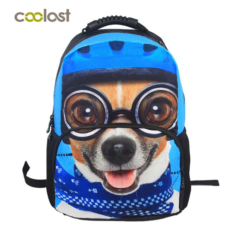 Coolost бренд опрятный Школьные ранцы для подростков Обувь мальчиков милая собака