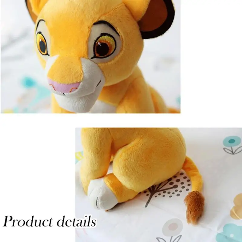 26cm Cute Simba The Lion King Stuffed Plush Animal Toys Kids Simba Soft Stuffed Animals Doll Plush Toys For Children Xmas Gifts