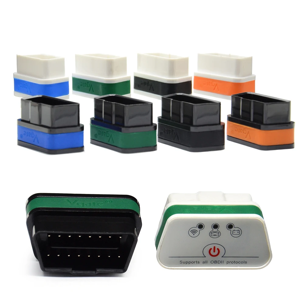 Хорошее качество Vgate iCar2 ELM327 Wifi OBD2 Диагностическое устройство для IOS iPhone iPad Android icar wifi ELM 327 с бесплатной доставкой.