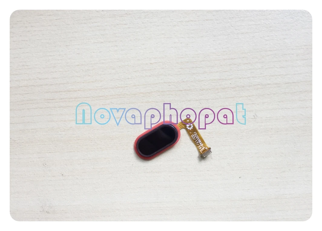 Novaphopat Black/Silver/Gold Home Key For MEIZU M5C / MEILAN 5C Button FingerPrint Touch ID Sensor Flex Cable Ribbon+track|Шлейфы для