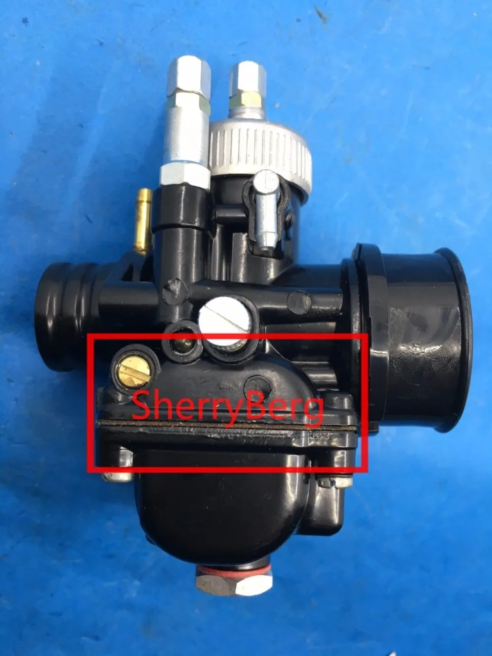 Sherryberg Новый Карбюратор carb от Dellorto PHBG DS черный 21 мм гонки с пластиковой крышкой |