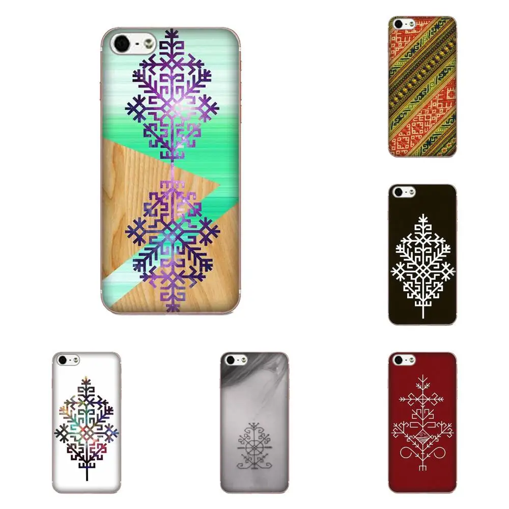 Чехол для Apple iPhone 4 4S 5 5C 5S SE 6 6S 7 8 Plus X XS Max XR из мягкого ТПУ в этническом