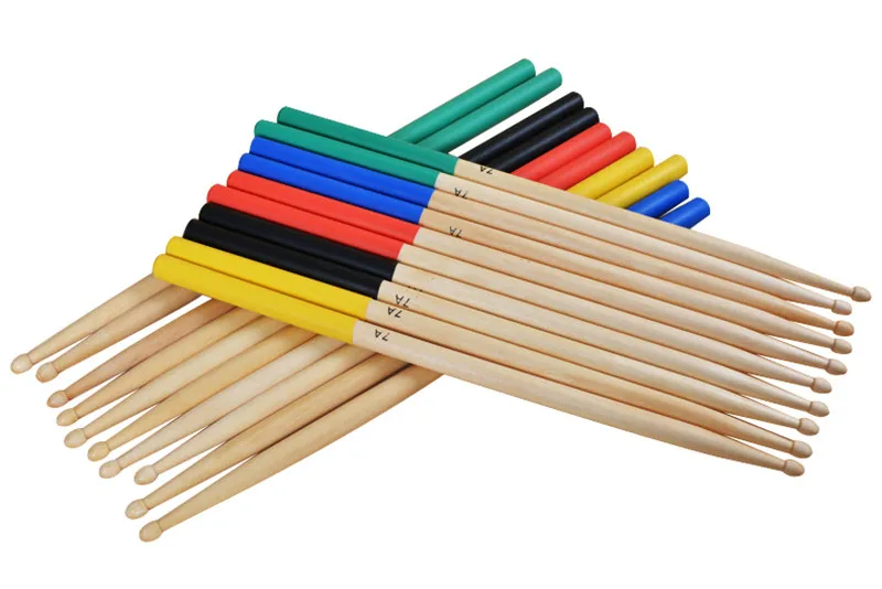 5 пар/компл. из 7A палочки Высокое качество Профессиональный клена Барабанные Mix