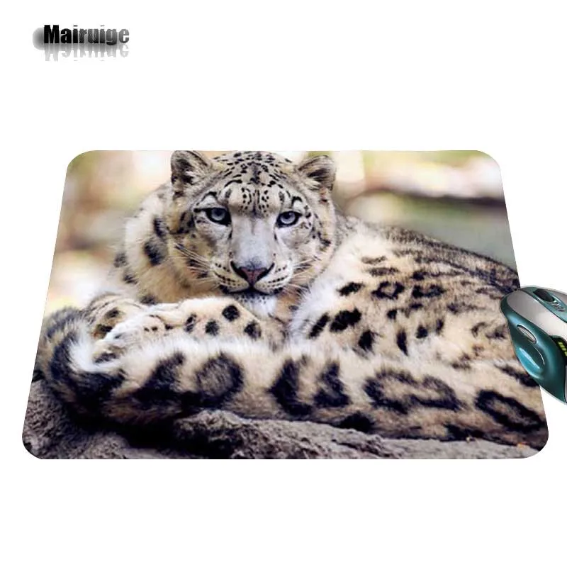 Резиновый коврик для мыши с изображением белого тигра 18*22 и 25*29 см|gaming mouse pad|mouse