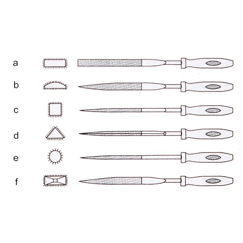Набор металлических пилок для заточки камня резьбы по дереву ювелирных изделий