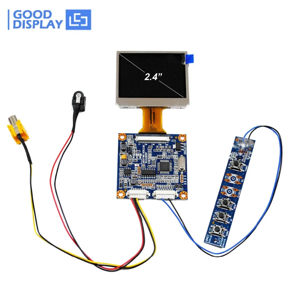 Небольшой размер 2,4 ''TFT lcd панель(5 V