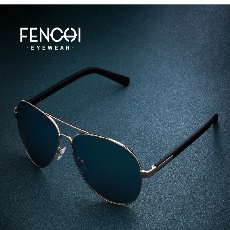 

FENCHI sunglasses women polarized vintage pilot mirror trendy ladies sun glasses for women lunette soleil femme óculos feminino