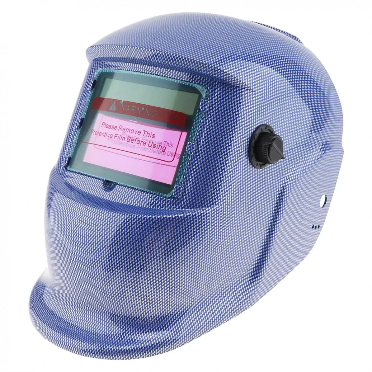

Blue Square Grid Solar Power Auto Darkening Arc TIG MIG Grinding Welding Helmet Welders Mask