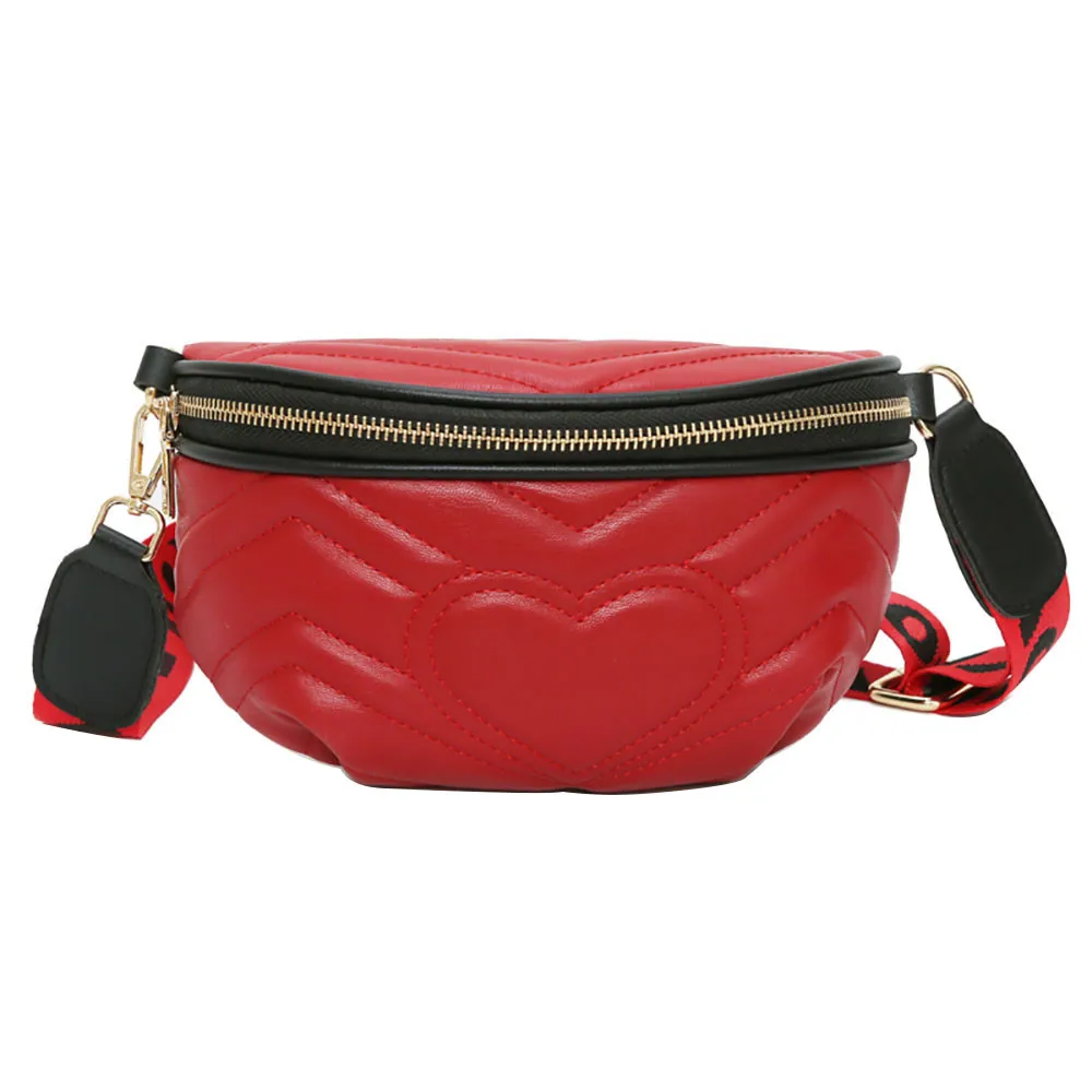 Модная забавная поясная сумка из искусственной кожи для женщин сумка-мессенджер