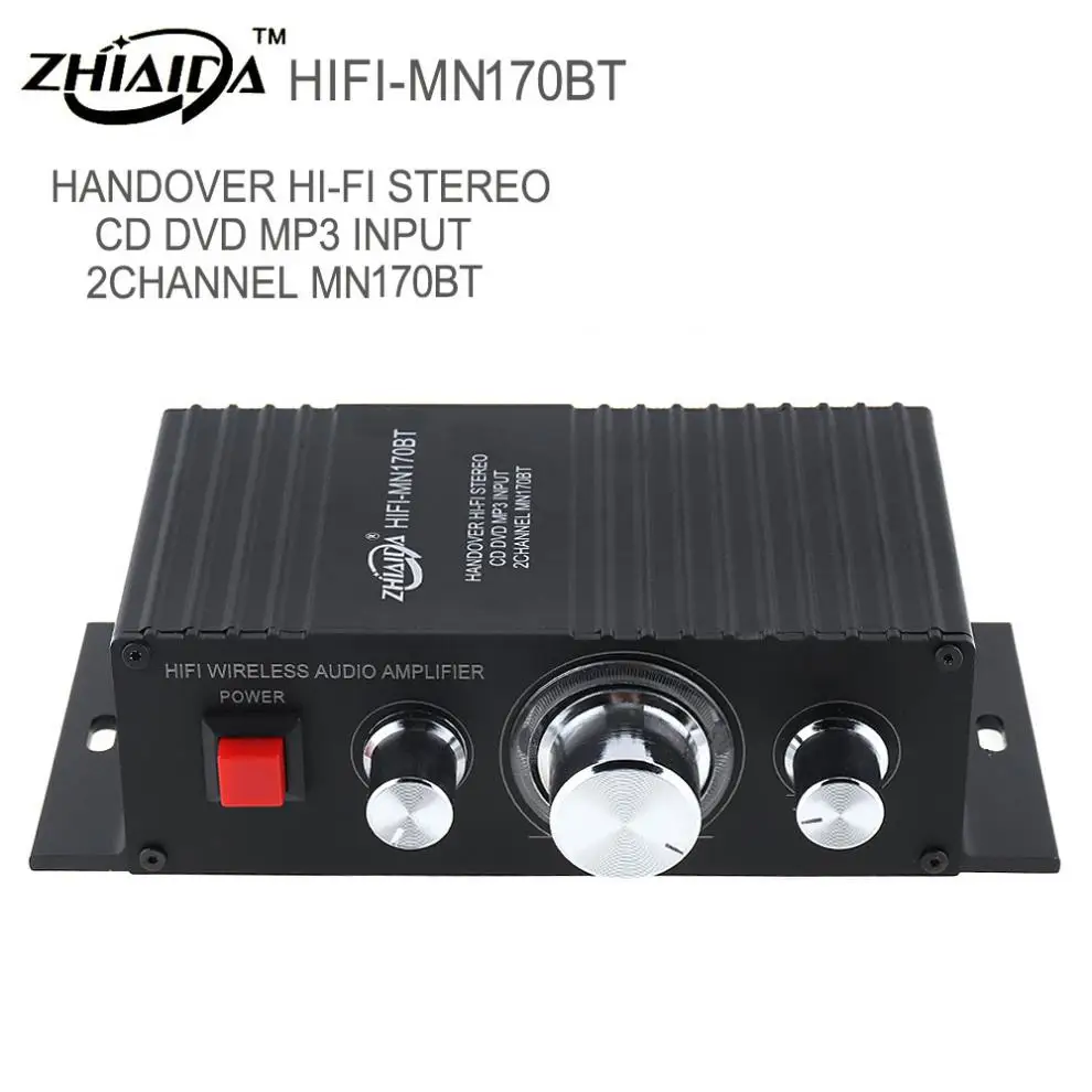 60 Вт Bluetooth маленький Hi Fi стерео беспроводной аудио усилитель мощности с