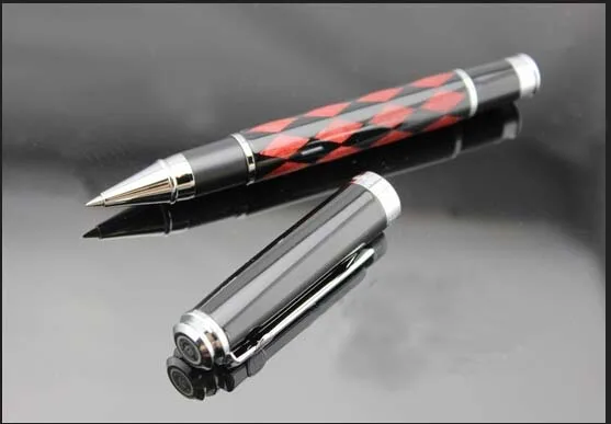 Герцог священник серии Высокое качество Металл Ручка роллер Мода Красный сетки