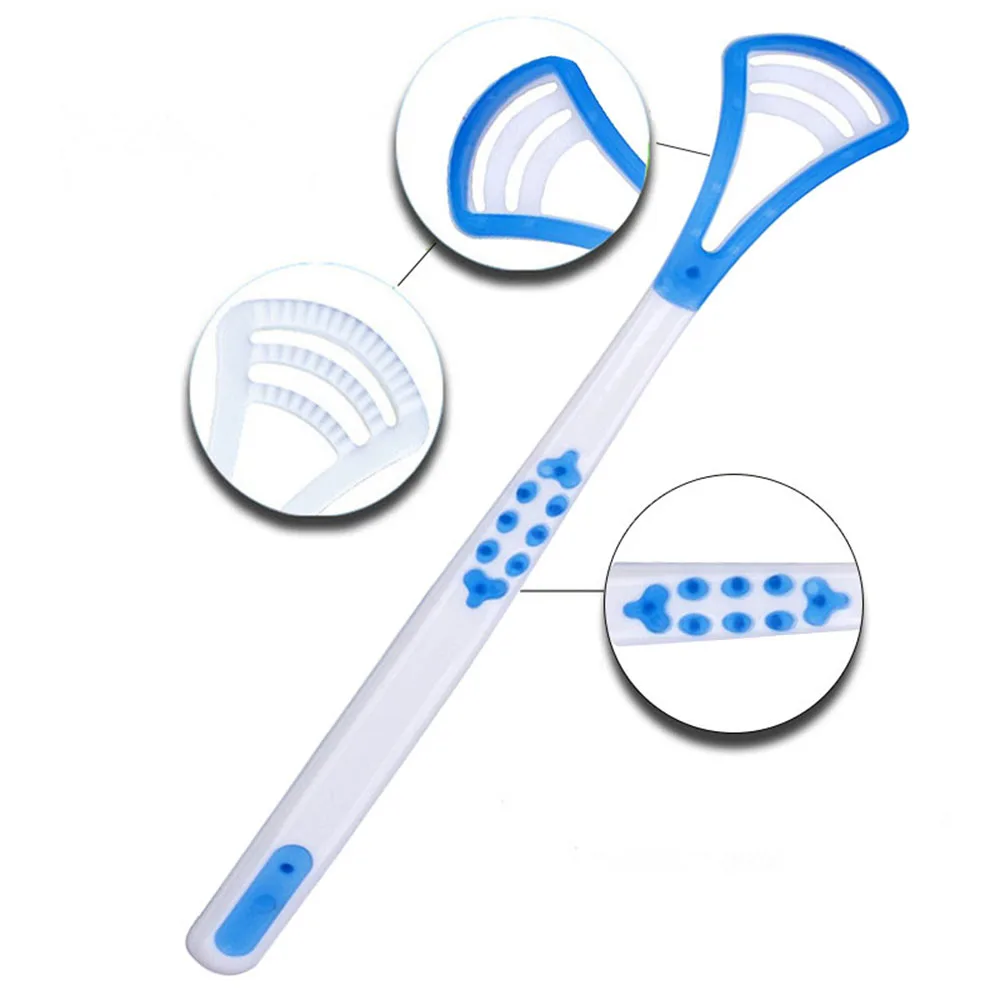 2 шт. набор скребок для языка Очиститель гигиены полости рта зубная щетка