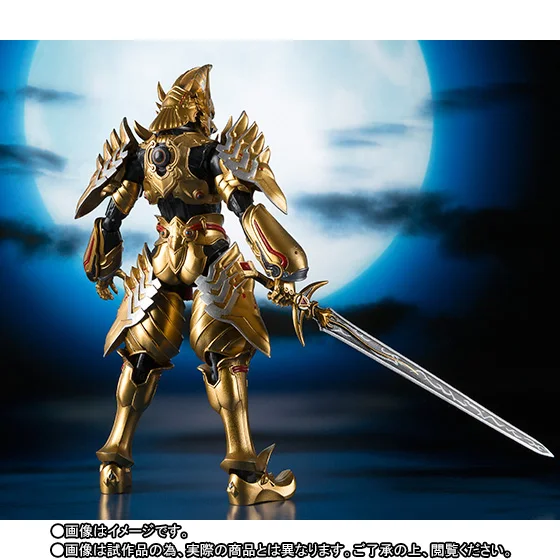 100% Оригинальные эксклюзивные фигурки BANDAI Tamashii Nation S.H. Фигуртс (SHF) Garo RAIKOU Ver. Из GARO |