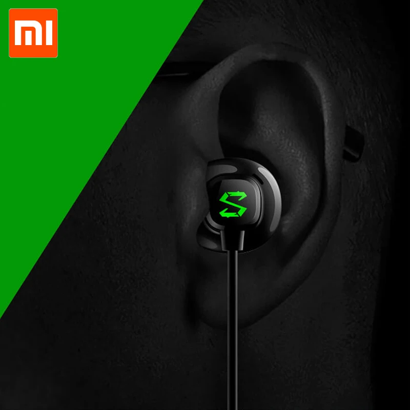 Наушники Xiaomi Black Shark Type-C (BE07) игровые наушники половинные вкладыши черная