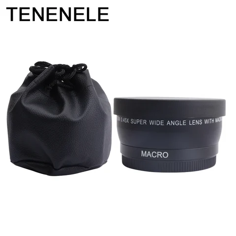 Широкоугольный объектив 0.45X для Canon Nikon Sony Fuji