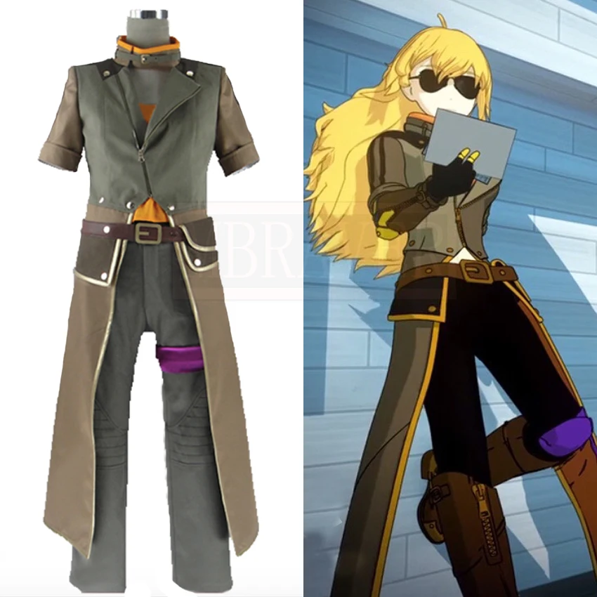 Сделанный на заказ костюм для косплея RWBY Том 4 Ян Сяо | Тематическая одежда и
