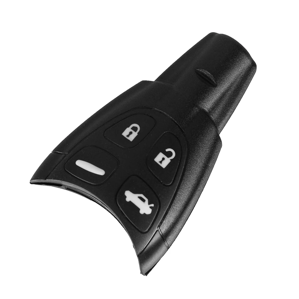 KEYYOU 4 кнопки дистанционного ключа оболочки чехол для SAAB 9-3 9-5 2003 2004 2005 2006 2007 2008 2009 2010 Автозапуск ключа автомобиля чехол