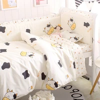 69pcs high quality baby cot bedding set cotton crib bumper infant room decor baby cot sets kit ber%c3%a7o baby bed bumper