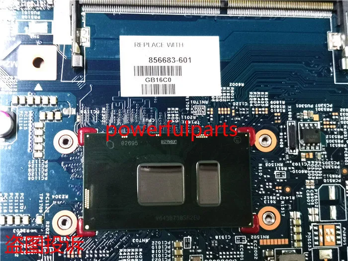 Подходит для материнской платы hp 17 X 17T 856683 601 448.08E01.0021 15289 2 работает