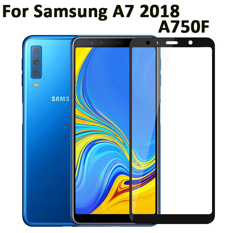 Для samsung Galaxy A7 Защитное стекло для экрана полное покрытие Броня закаленное стекло для samsung A7 A750 защитная пленка