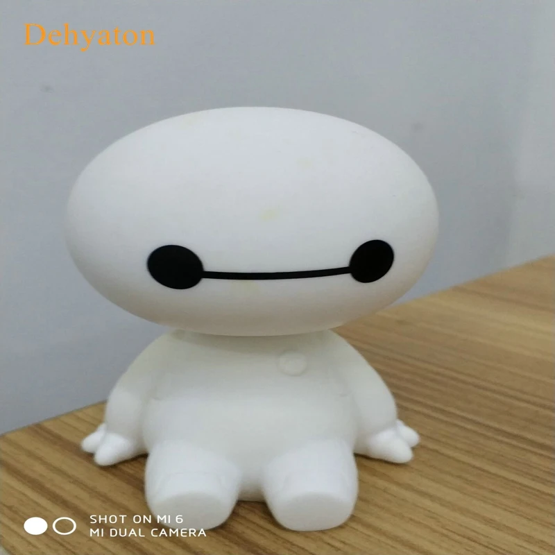 Мультфильм Пластиковый робот Baymax неваляшка фигура украшения авто Интерьер