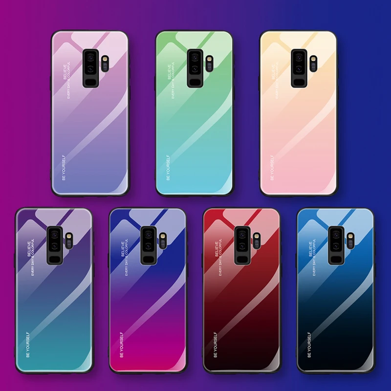 Чехол для телефона Samsung S9 амортизирующая воздушная подушка с защитой от царапин
