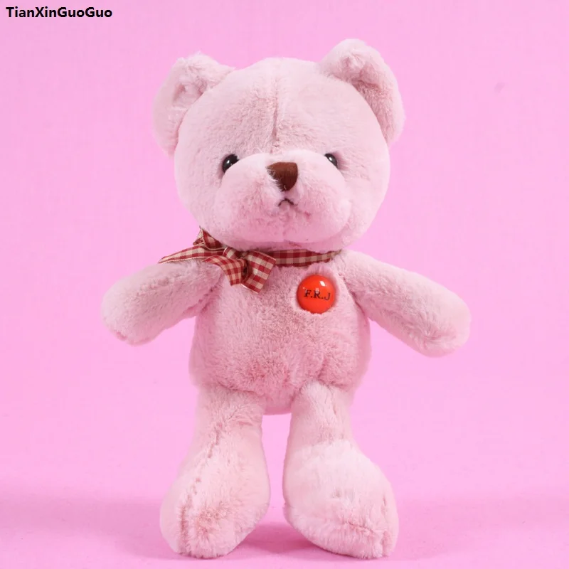 Милая плюшевая игрушка-бабочка около 25 см, розовый мишка тедди, мягкая кукла, детская игрушка, подарок на день рождения s1004