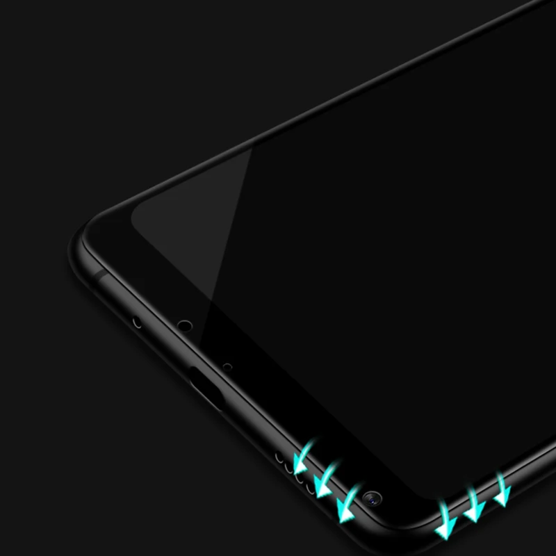 Alesser For Xiaomi Mi Mix 2S Tempered Glass Screen Protector Anti-shatter Replacement Film 5.99'' | Мобильные телефоны и