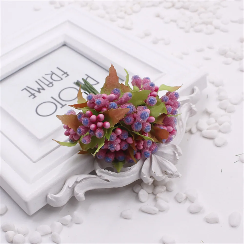 Искусственные тычинки мини ягод 10 шт. цветок для свадьбы украшение альбома DIY