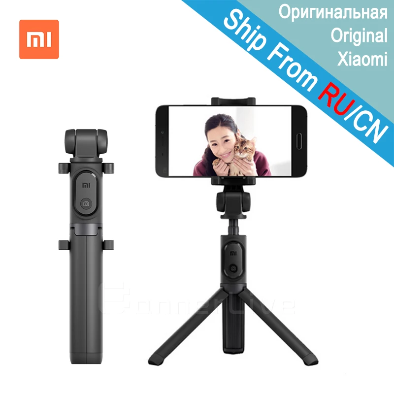 Оригинальная селфи палка Xiaomi Mi с Bluetooth портативный выдвижной монопод Ручной