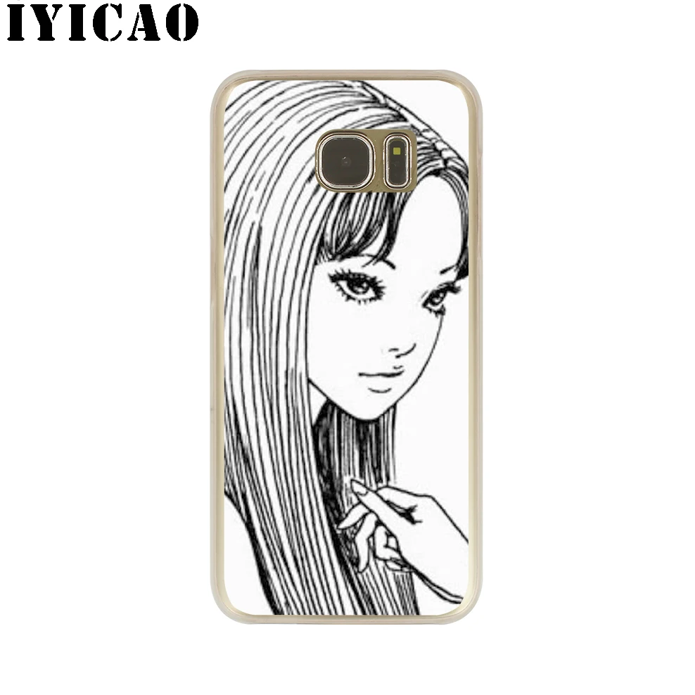 IYICAO Japanese horror comic Hard Case for Samsung Galaxy S10e S10 S9 S8 Plus S6 S7 Edge Cover Note 9 8 10 | Мобильные телефоны и