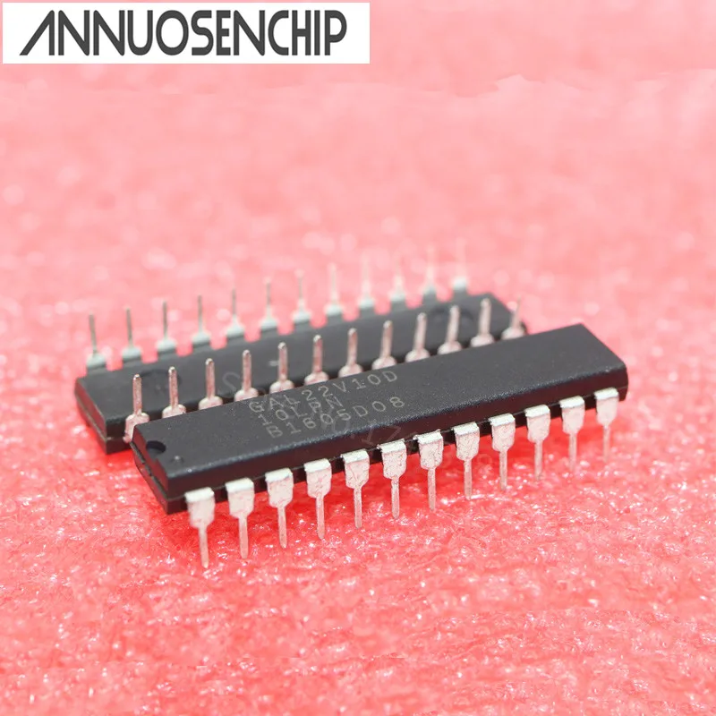 10 шт. GAL22V10D10LP GAL22V10 DIP24 GAL22V10D-10LP новая Оригинальная фотография | Обустройство дома