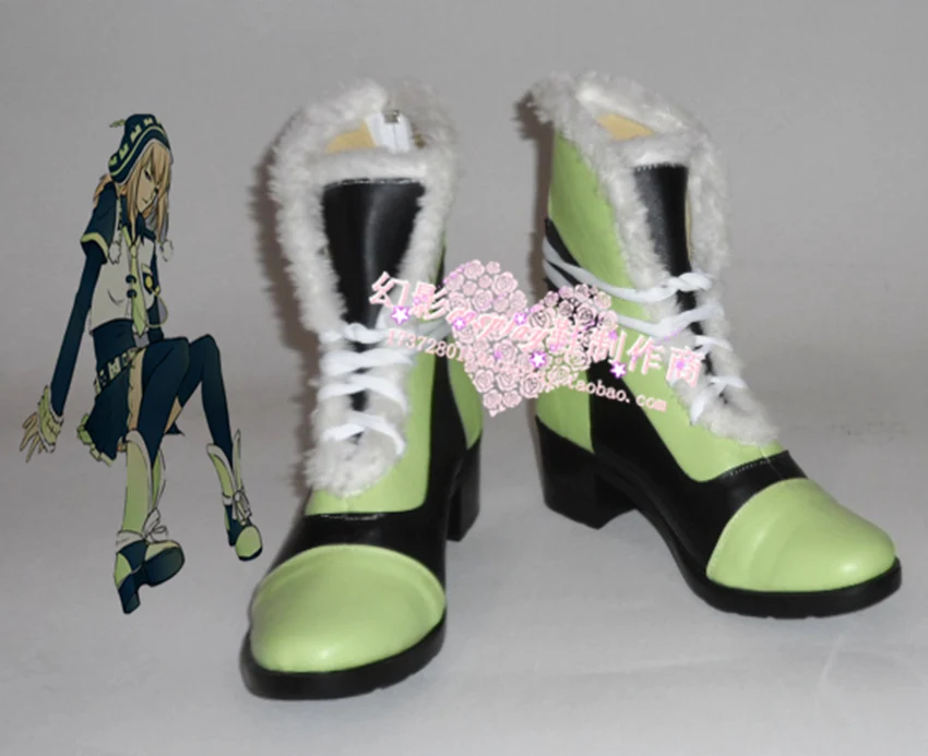 

Dramatical Murder Noiz Halloween Winter Cosplay Boots Shoes H016