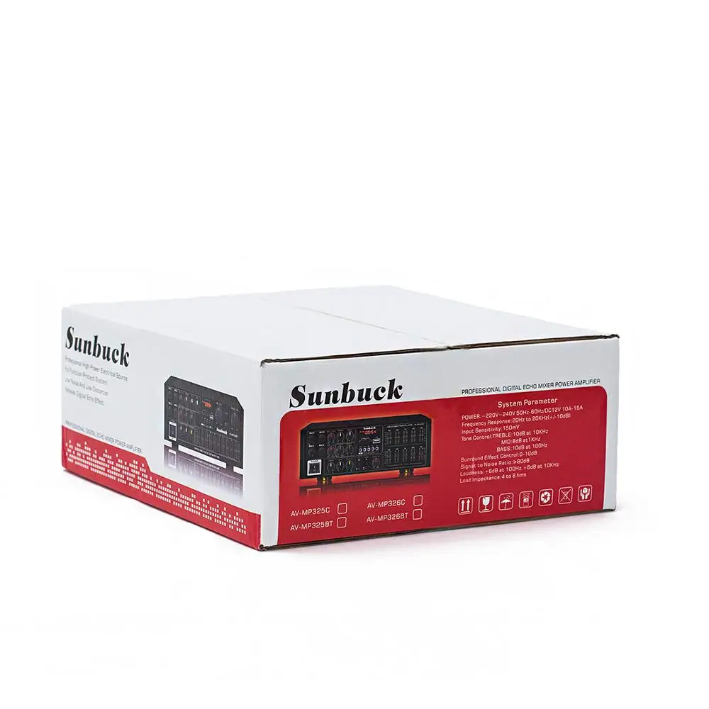 110 В 220 в 12 2 1 канала 200 Вт Высокая мощность Bluetooth FM USB MP3 караоке усилитель 10