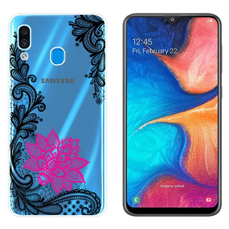Cases For Samsung Galaxy A20 Cover Soft Silicone Back Protector Case Fundas A205F A205 A30 A50 Coque Capa |