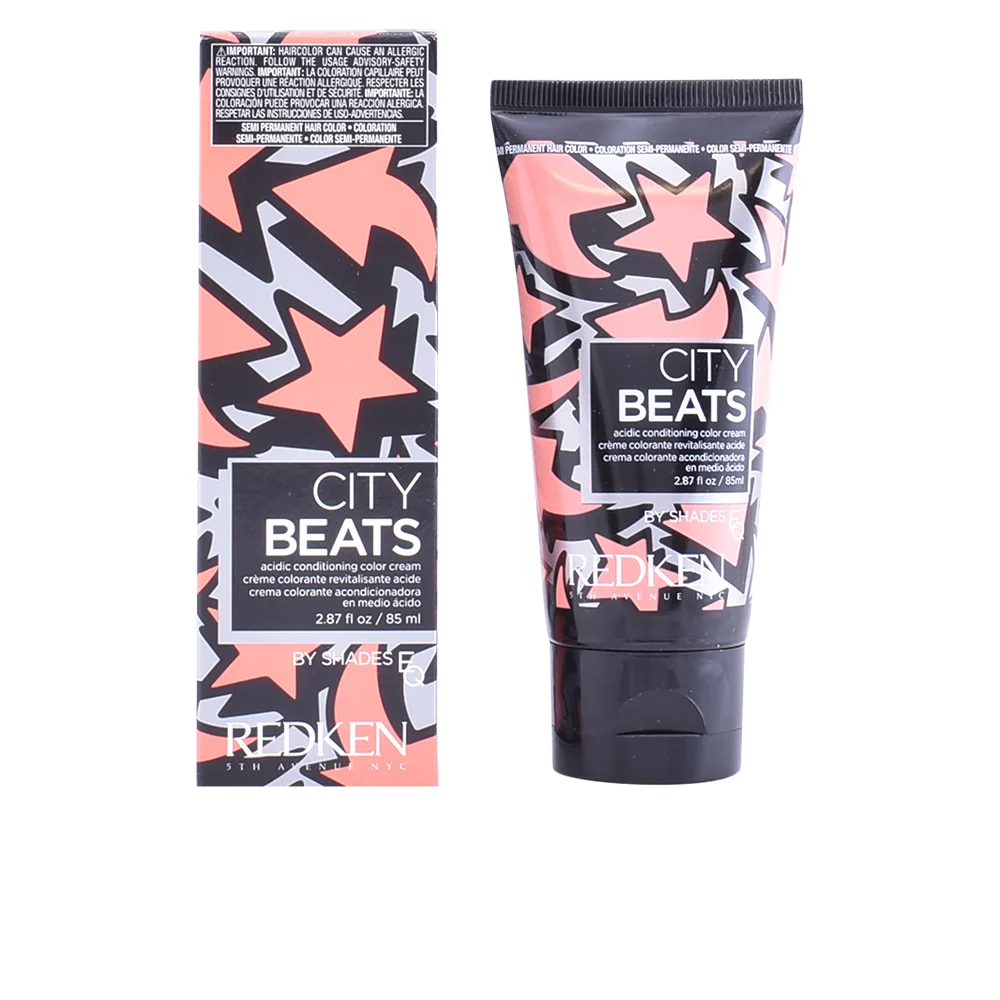 City Beats кислотный Кондиционер Цвет Крем # Chelsea Coral 85 мл|Чаши для смешивания красок