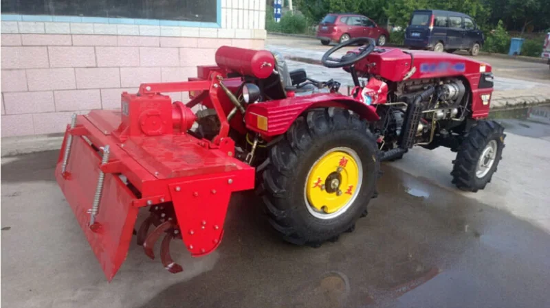 Сельскохозяйственный трактор с роторным культиватором 40hp|tractor tractors|tractor farmtractor