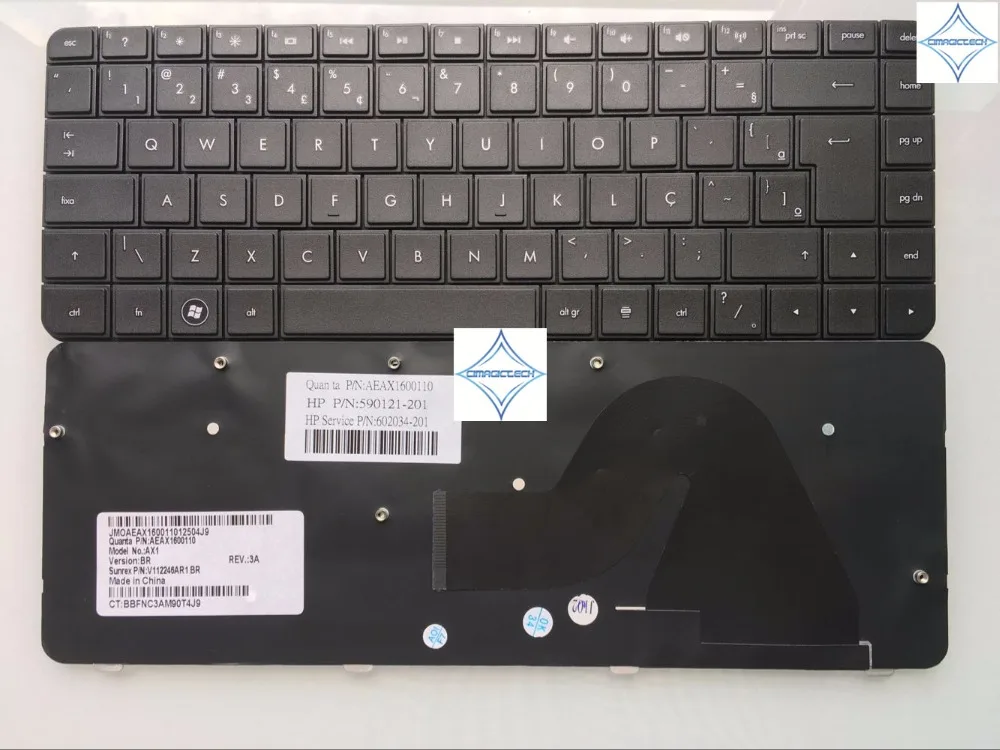 Новинка для Hp COMPAQ G42 CQ42 AX1 100 200 300 BR бразильская португальский Клавиатура ноутбука