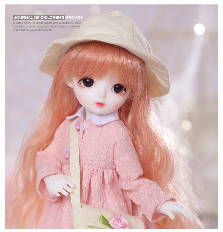 BJD SD Кукла Одежда 1/6 розовый стиль для Linachouchou тела YF6-452 куклы аксессуары luodoll