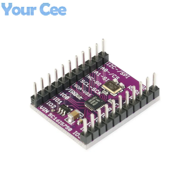 750 SC16IS750 Single UART с интерфейсом I2C-Bus/SPI для промышленного управления CJMCU-750 Модуль