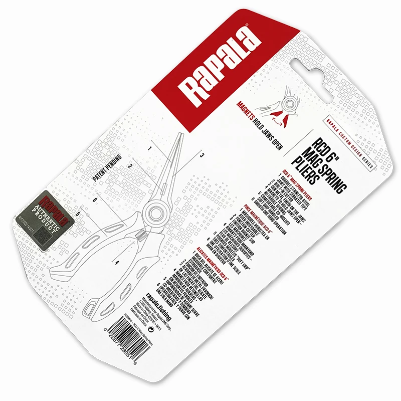 Seaknight RCDMPS4 RCDMP6 Mag Пружинные рыболовные плоскогубцы 10 см/18 см 4 дюйма/6 дюймов из