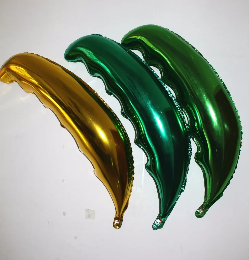 36 дюймовые шары из фольги в виде листьев кокосового дерева на день рождения