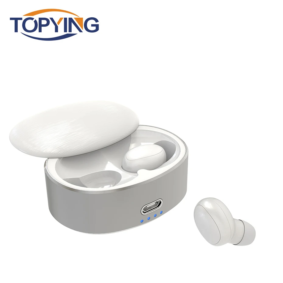 TOPYING TWS 5 0 Мини Bluetooth наушники Беспроводные спортивные 3D стерео гарнитура с